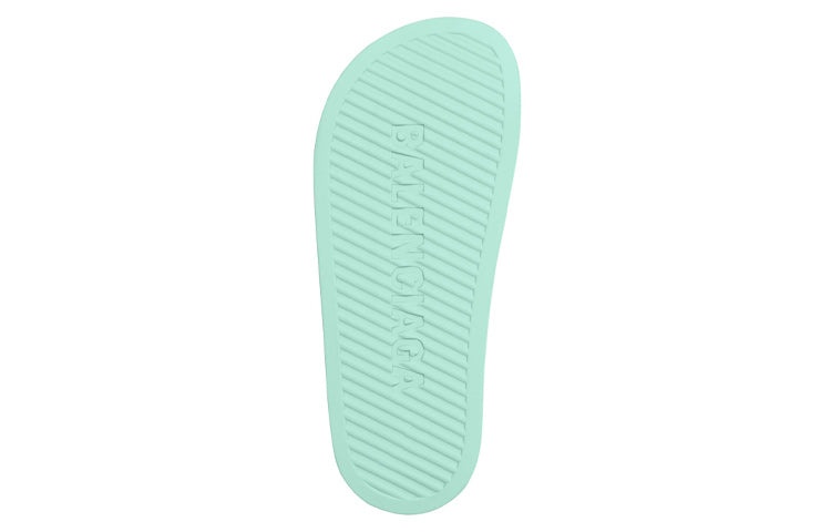 (WMNS) Balenciaga Chunky Slides 'Aqua Green' 654315W1S894598 - 5