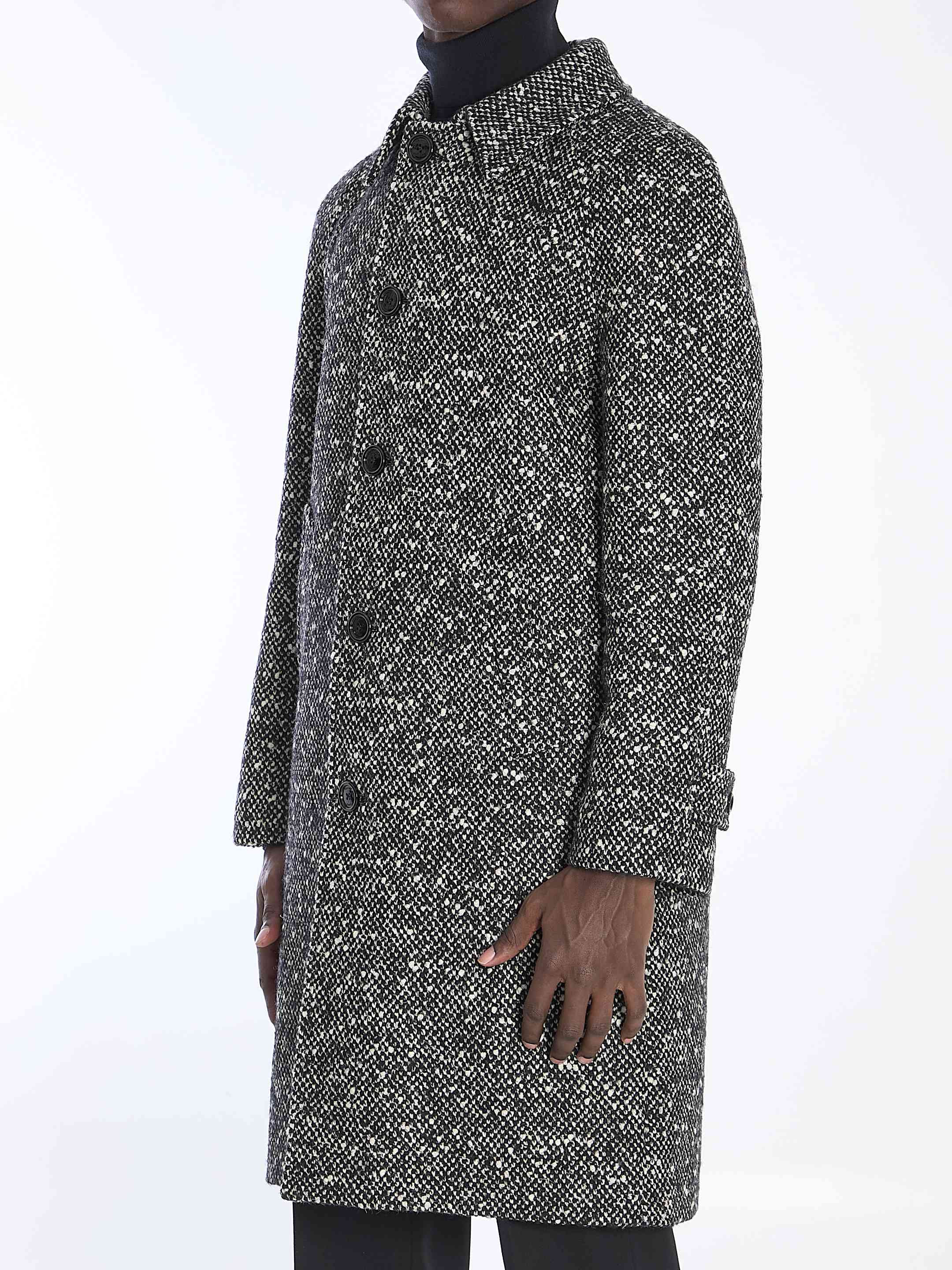 Celine Men Wool Blend Coat - 2