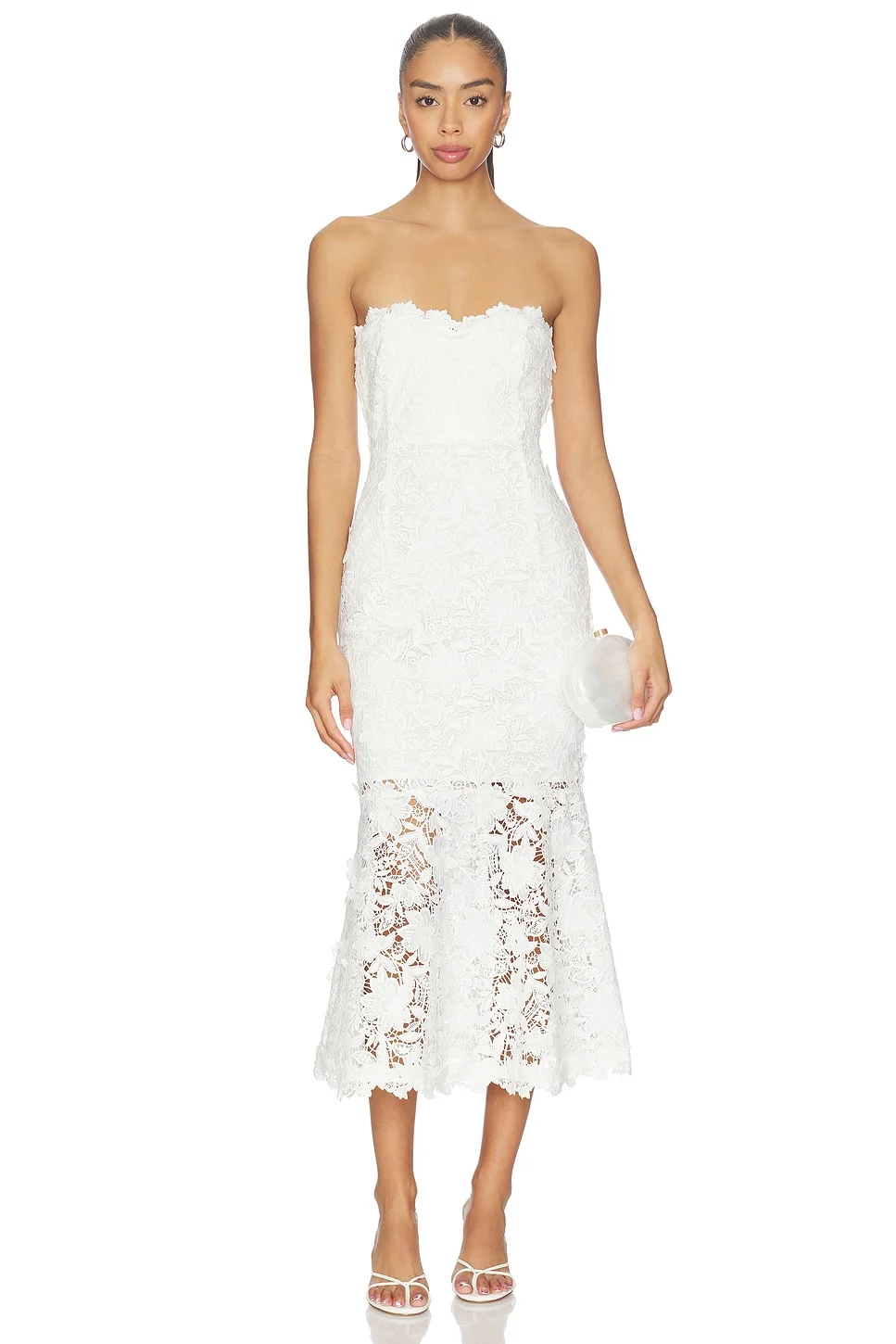 Makaia Butterfly Lace Dress - 1