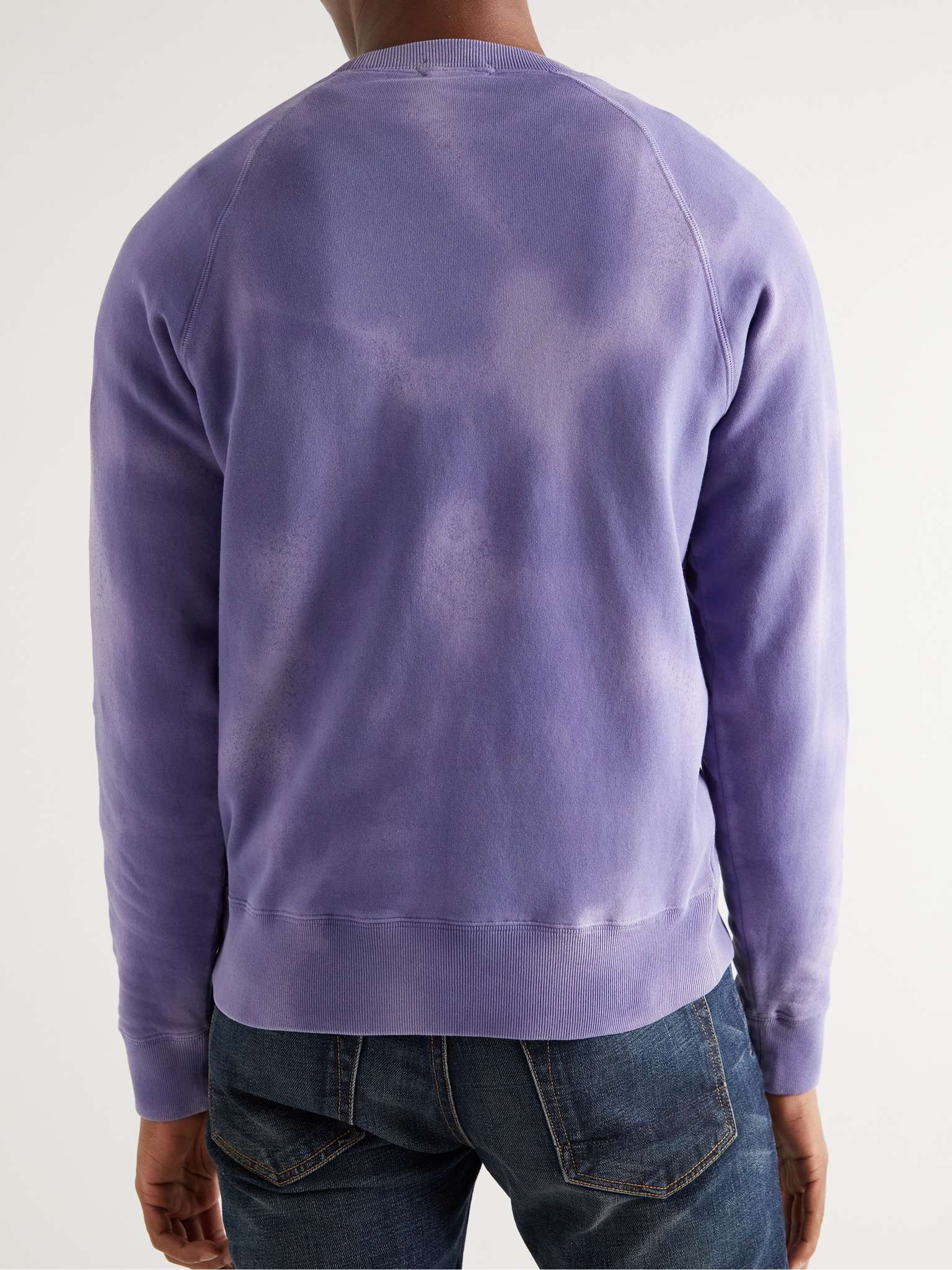 Tie-Dyed Cotton-Jersey Sweatshirt - 4