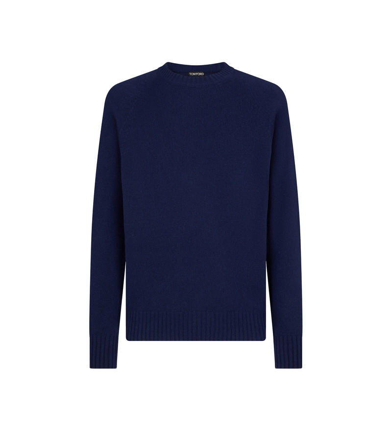 SEAMLESS CASHMERE CREWNECK 1