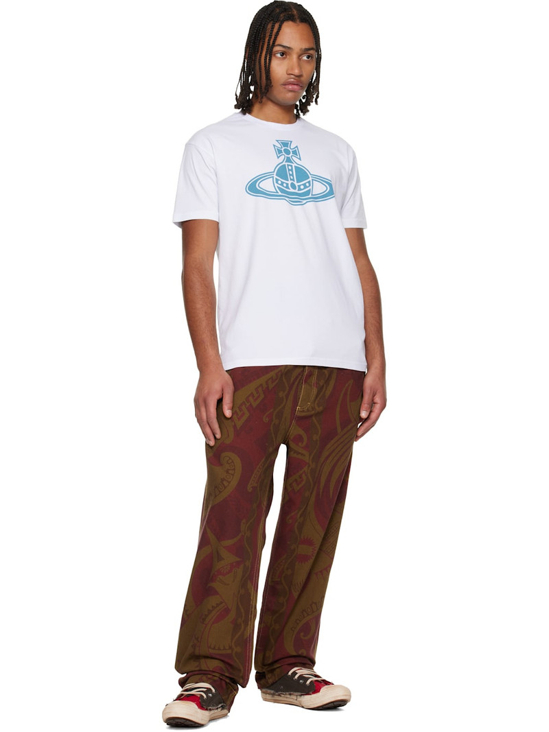 Vivienne Westwood White Paris Orb Classic T-shirt outlook