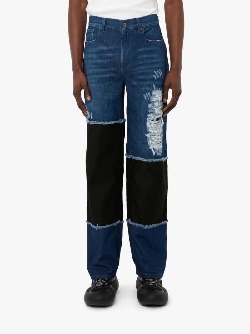 JW Anderson DISTRESSED DENIM JEANS outlook