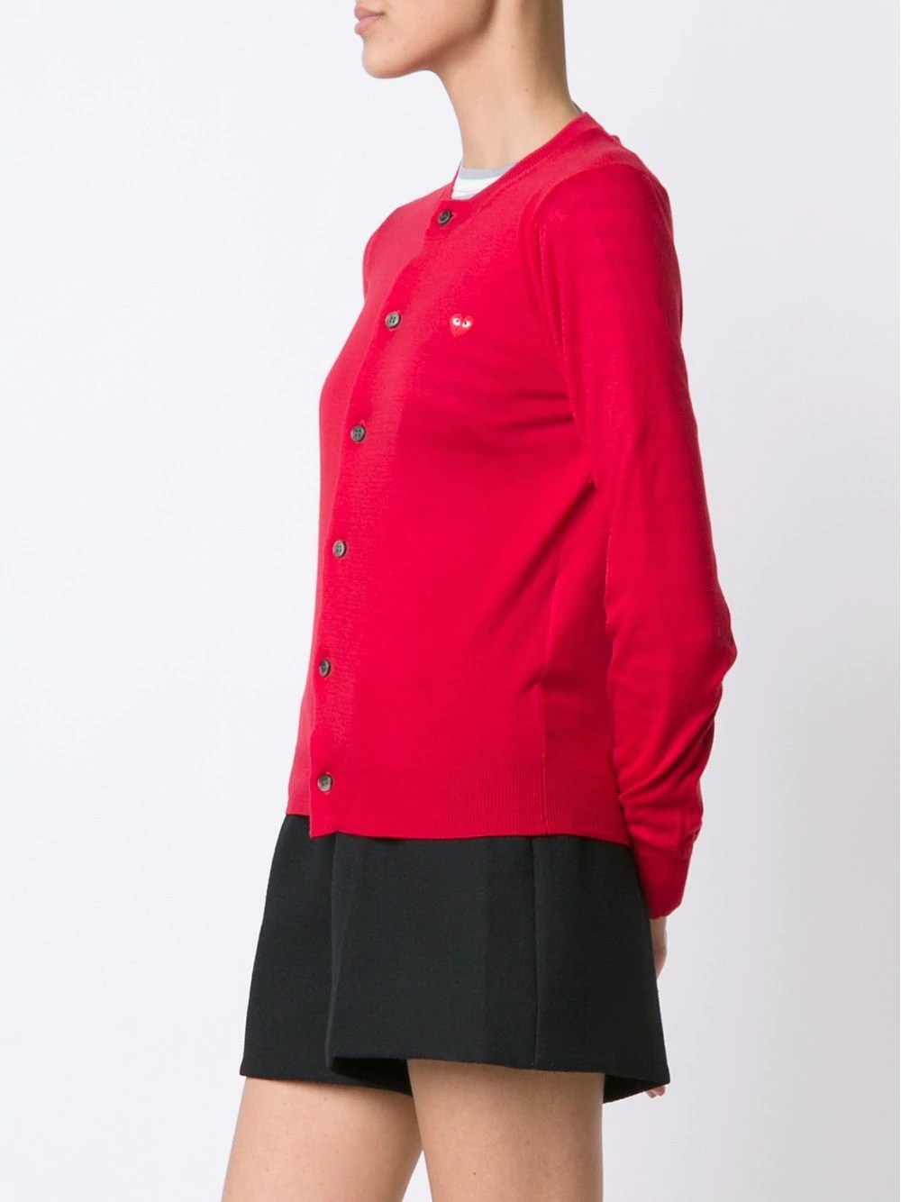 mini heart cardigan - 4