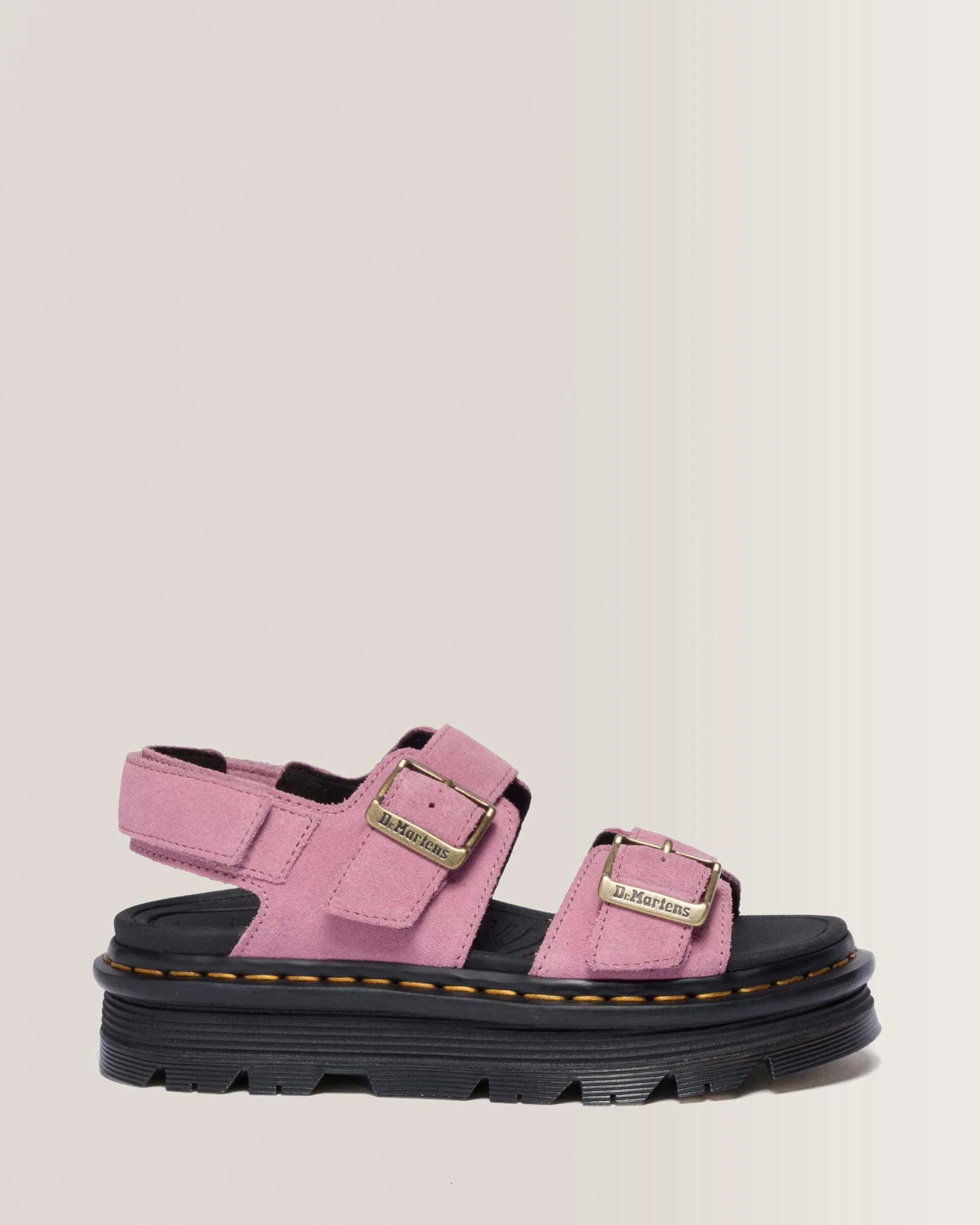 Zebzag Suede Platform Sandals - 1