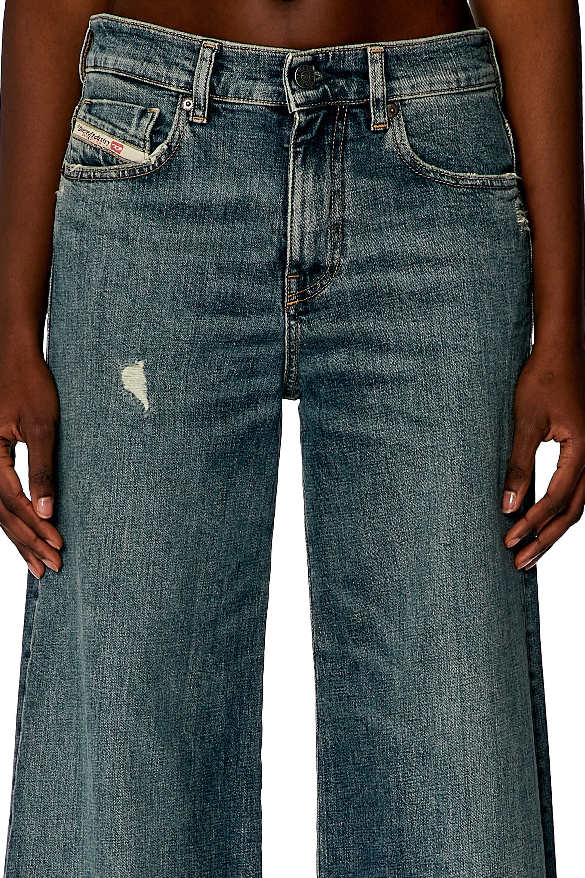 BOOTCUT AND FLARE JEANS 1978 D-AKEMI 0DQAC - 4