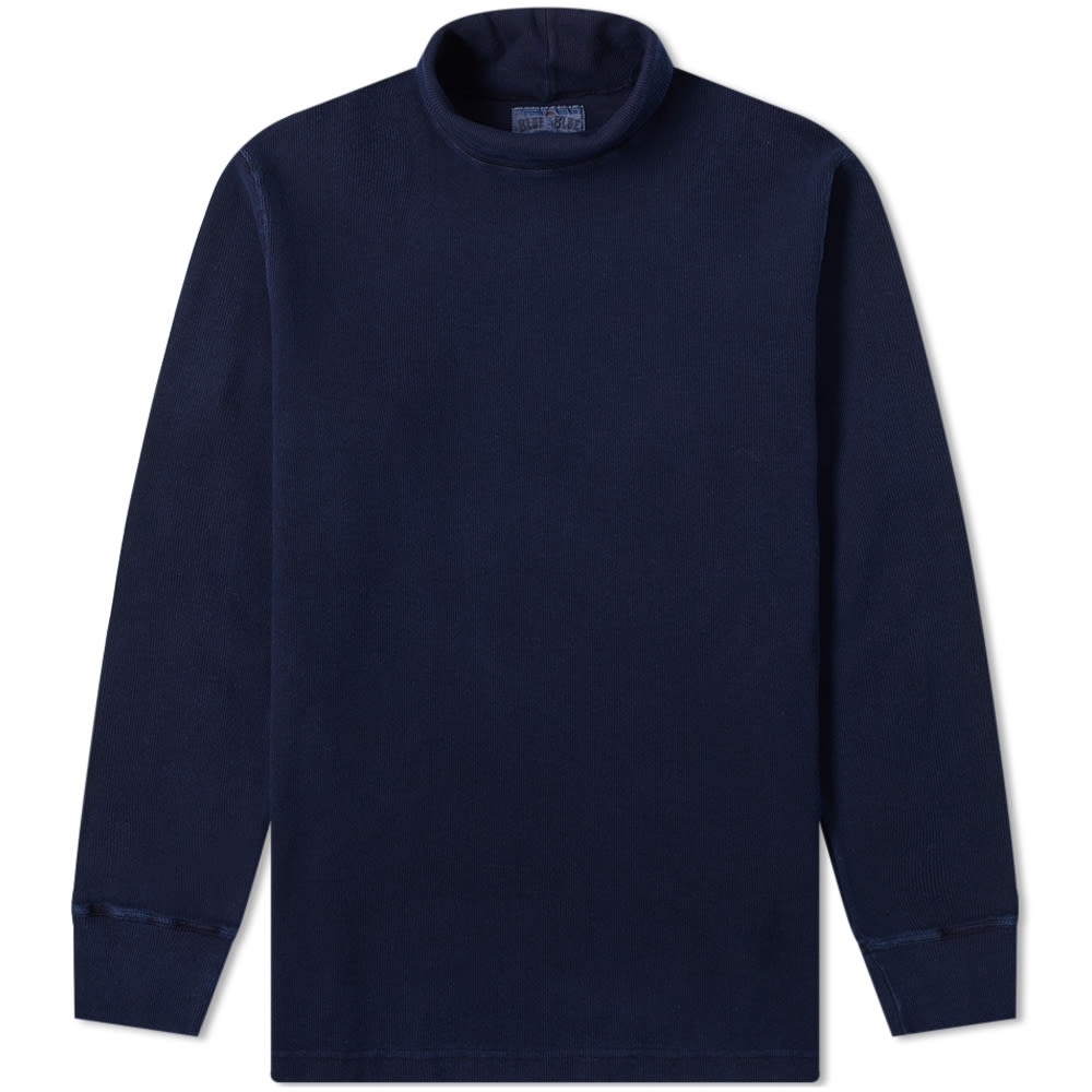 Blue Blue Japan Long Sleeve Roll Neck Tee - 2