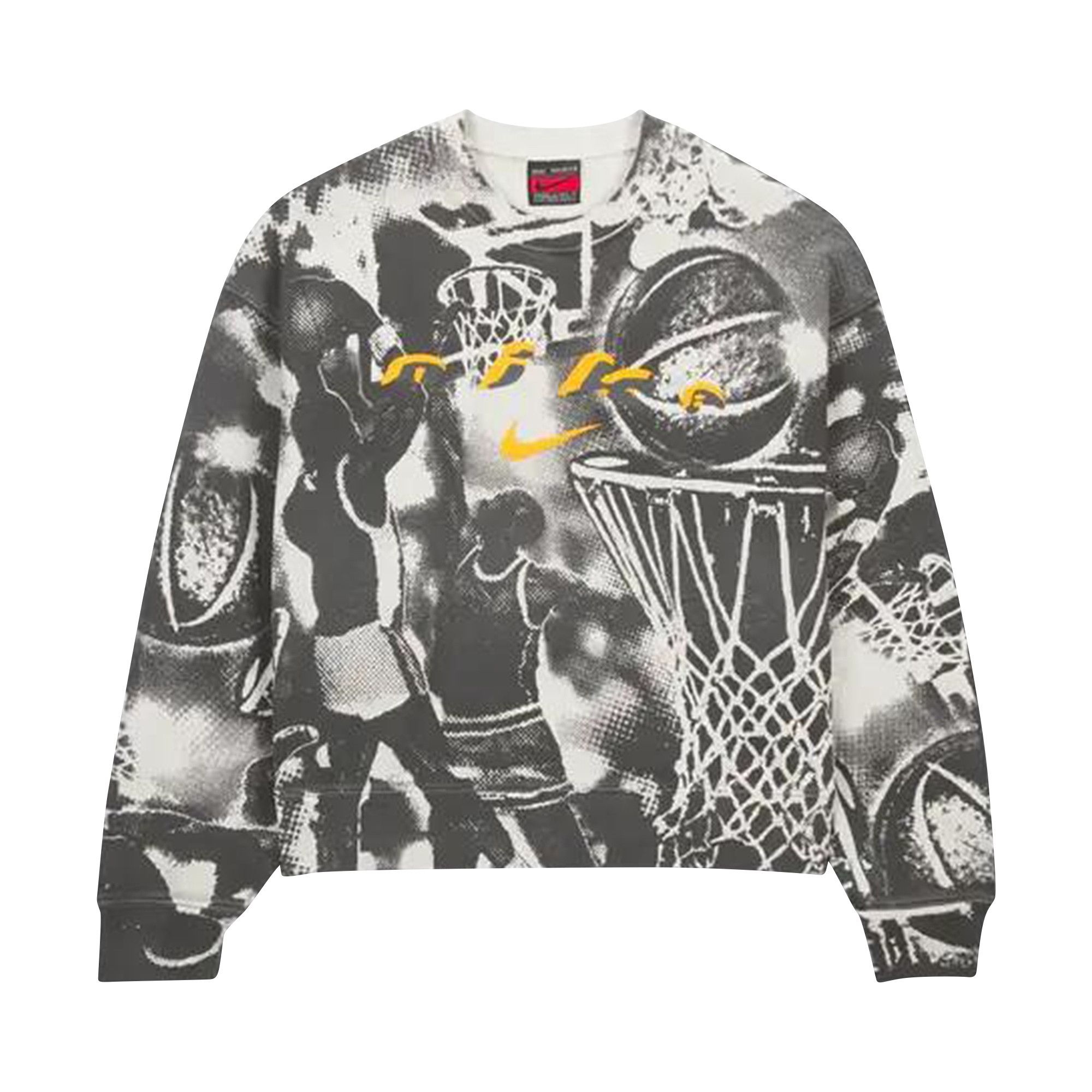 Nike x Cactus Plant Flea Market Hoop Crewneck 'Light Bone' - 1