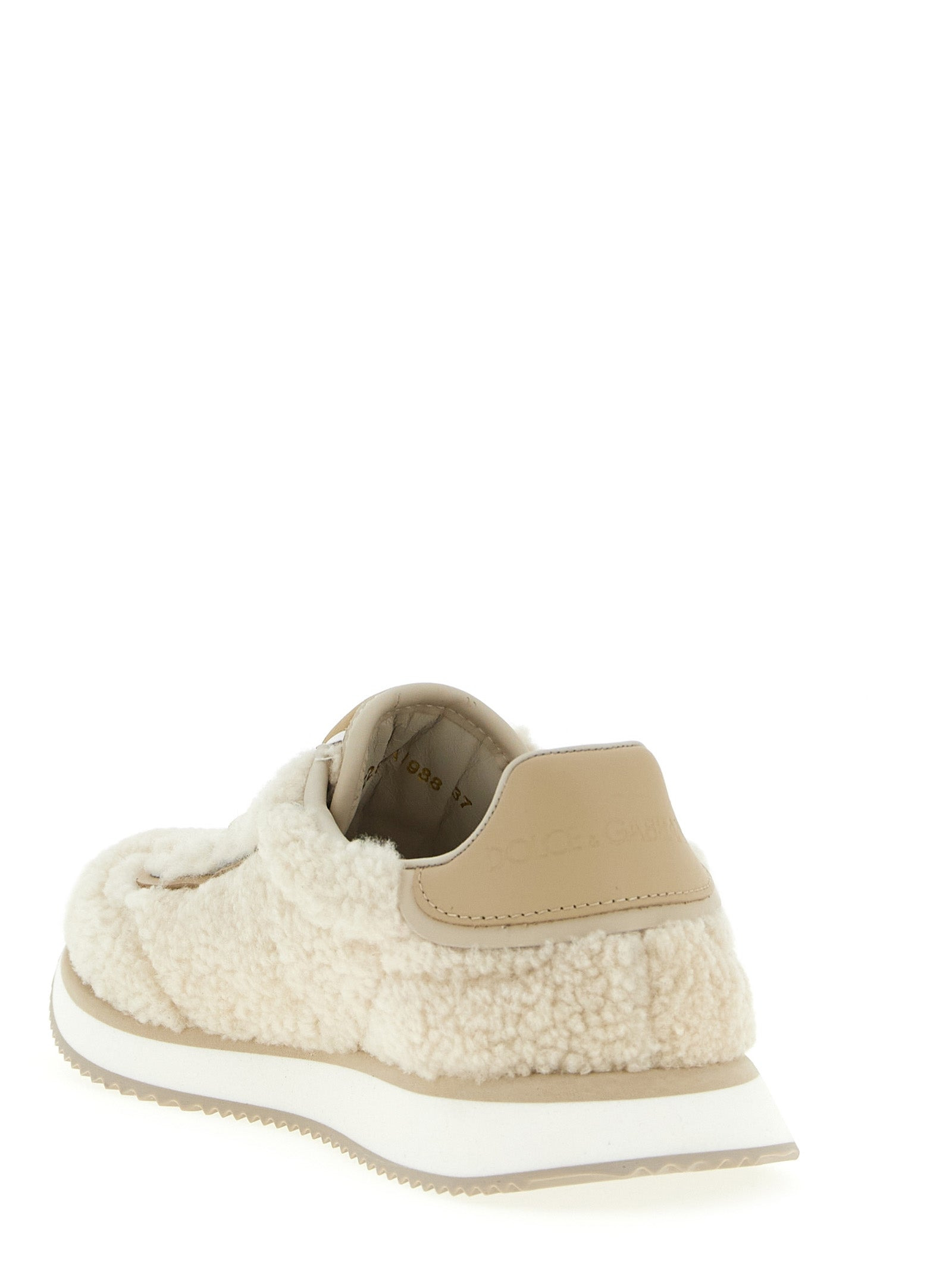 Dg Cushion Sneakers Beige - 3