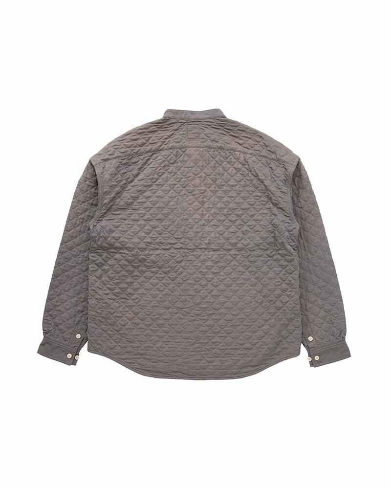 QUILTED PALMER SHIRT L/S OLIVE - 2