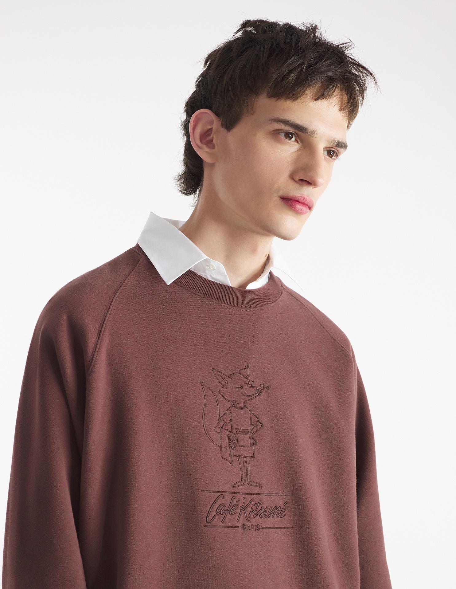 BARISTA FOX OVERSIZED RAGLAN SWEATSHIRT - 6