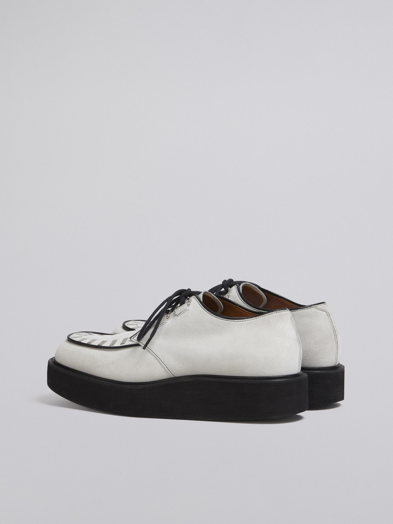 Marni CALFSKIN LACE-UP WITH SQUARE TOE outlook