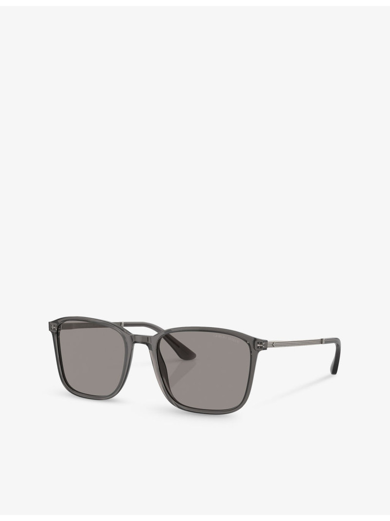 GIORGIO ARMANI AR8197 square-frame acetate sunglasses outlook