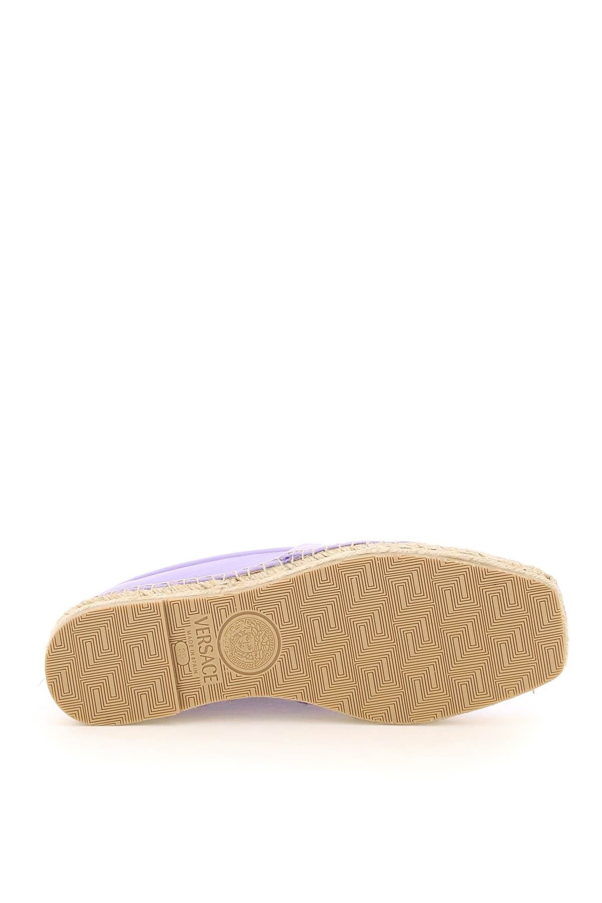 NAPPA LEATHER LA MEDUSA ESPADRILLAS - 5