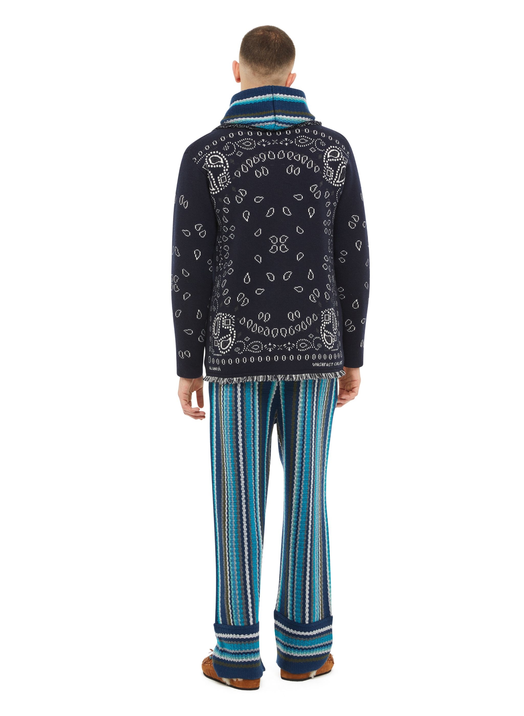Bandana Jacquard Cardigan - 6