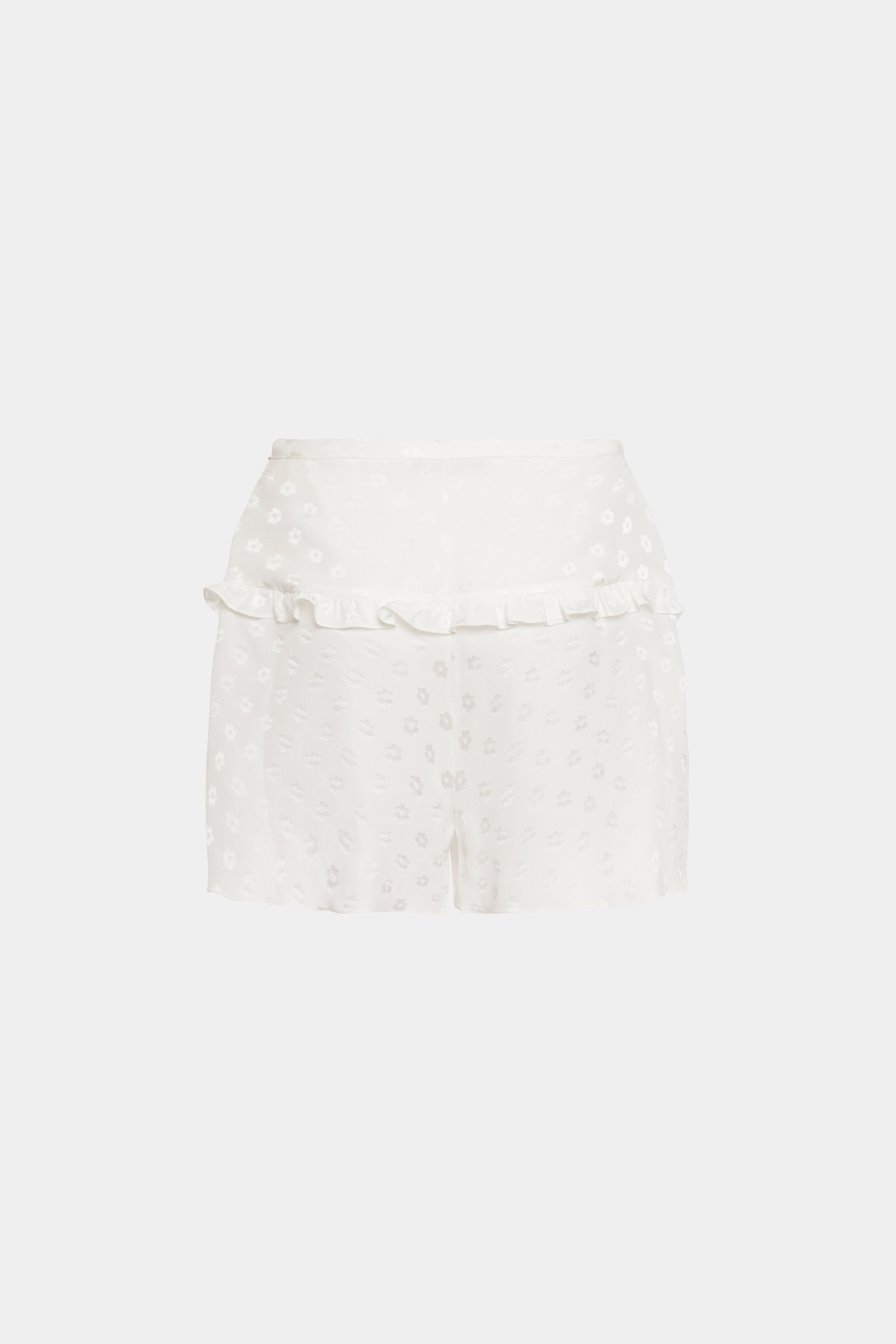 FLOWERS JACQUARD SHORTS - 2
