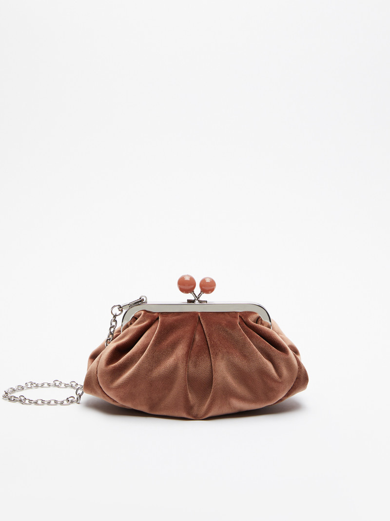 CAVOUR Small Pasticcino Bag in velvet 1