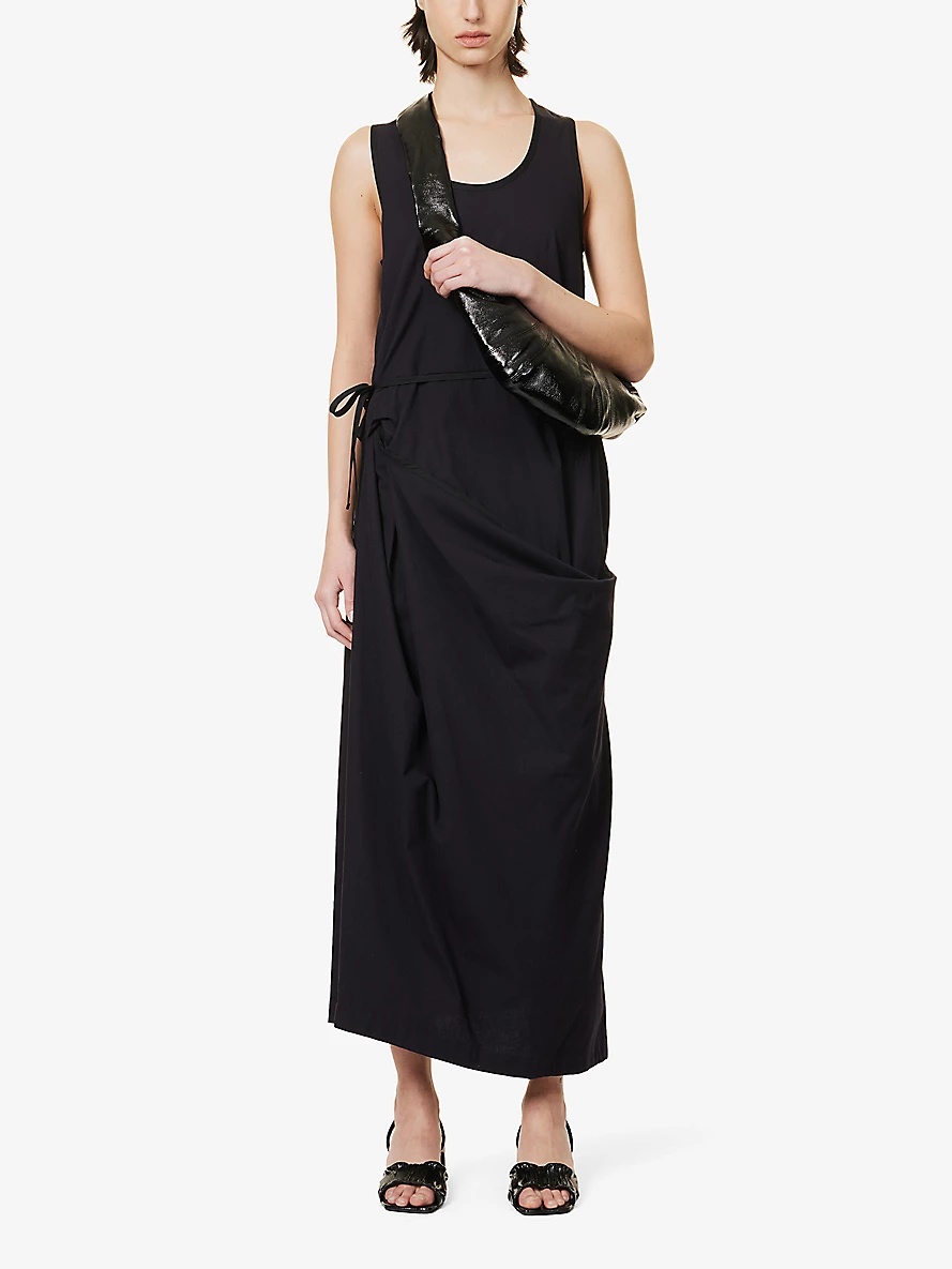 Lemaire SLEEVELESS WRAP DRESS | REVERSIBLE