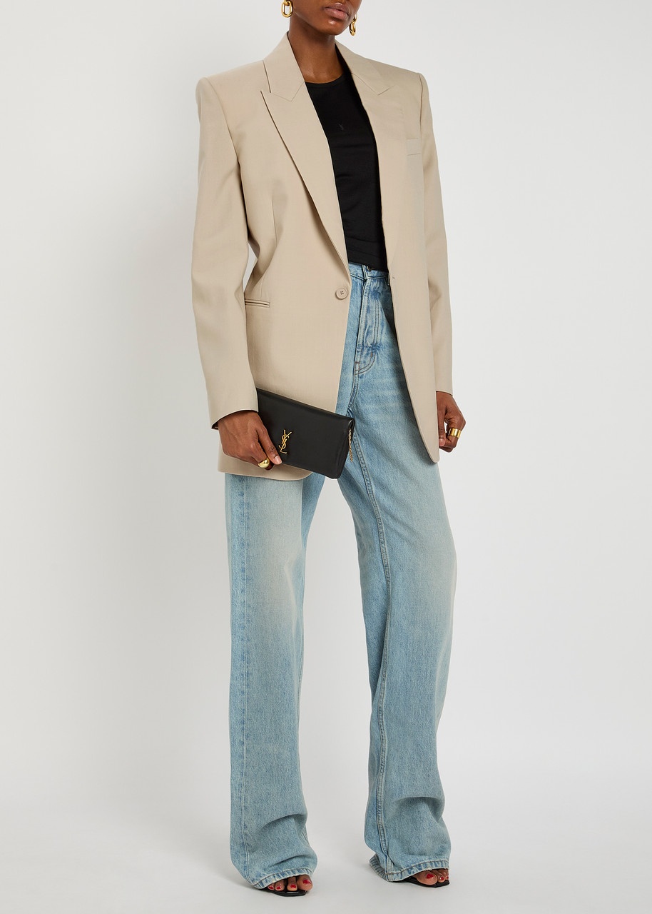 Saint Laurent Wool Blazer Jacket - 4