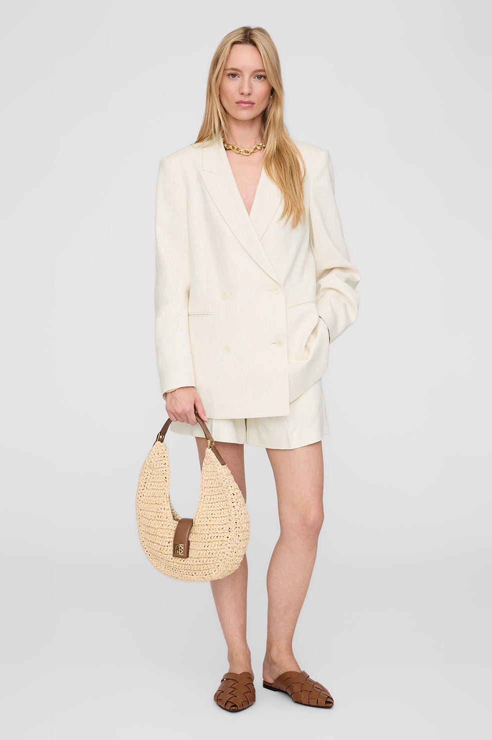 Trent Short - Cream - 6
