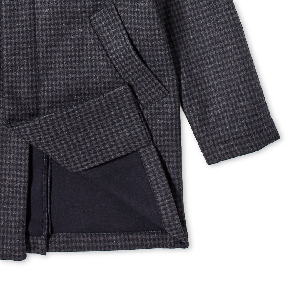 A.P.C. Flynn Houndstooth Wool Mac - 2