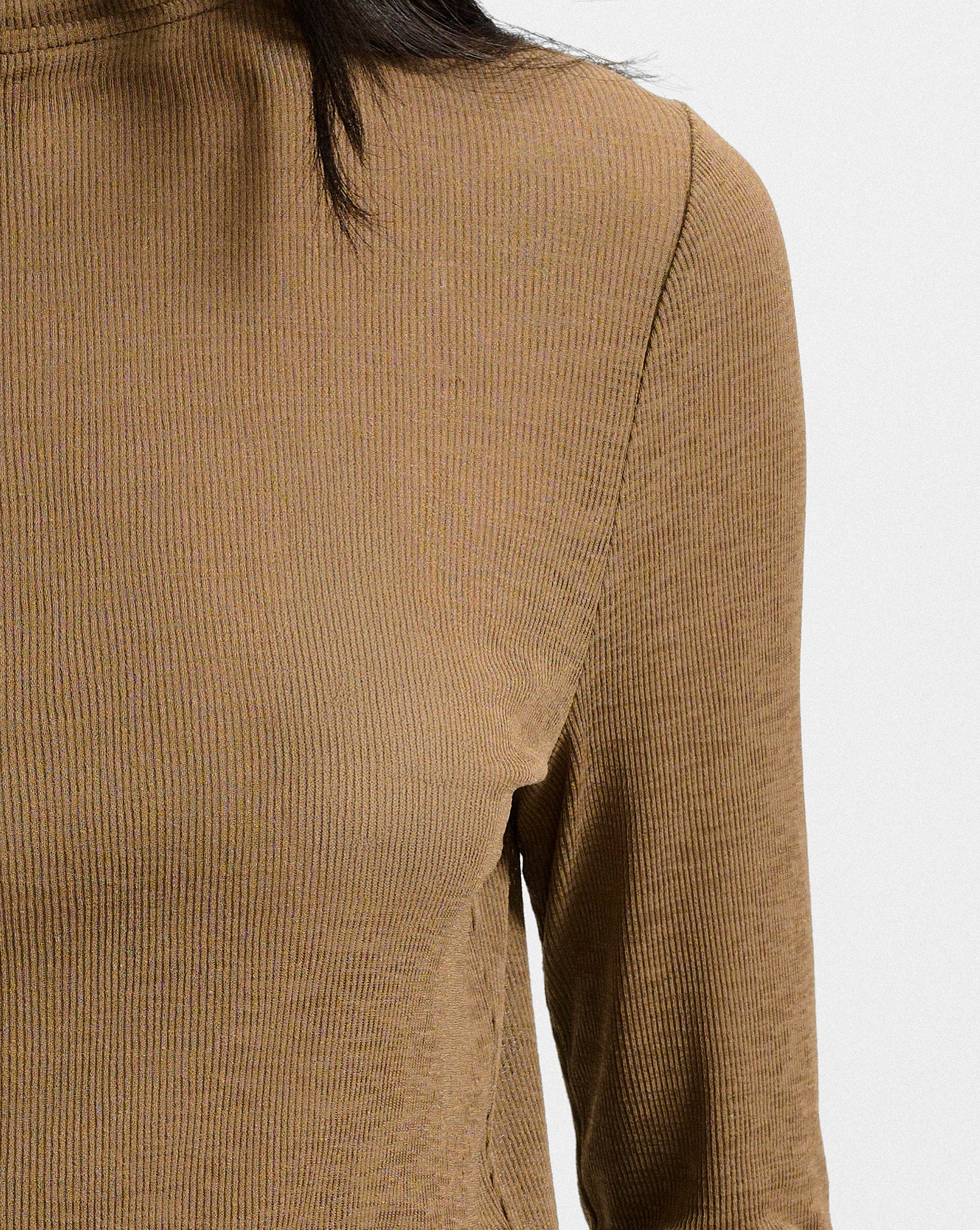 WYETH RIBBED TURTLENECK TOP - 6