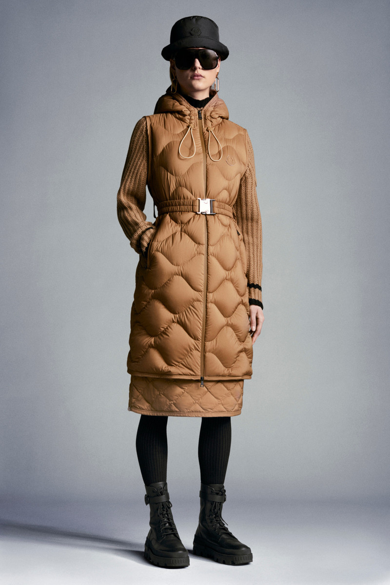 Moncler Liveche Long Vest outlook