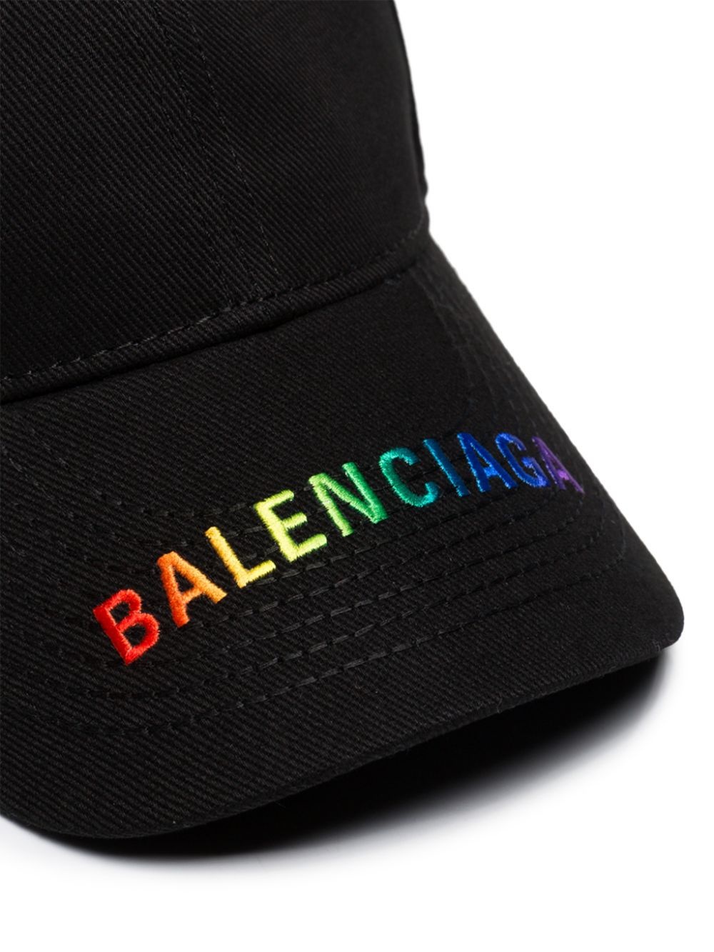 logo embroidered baseball cap - 5