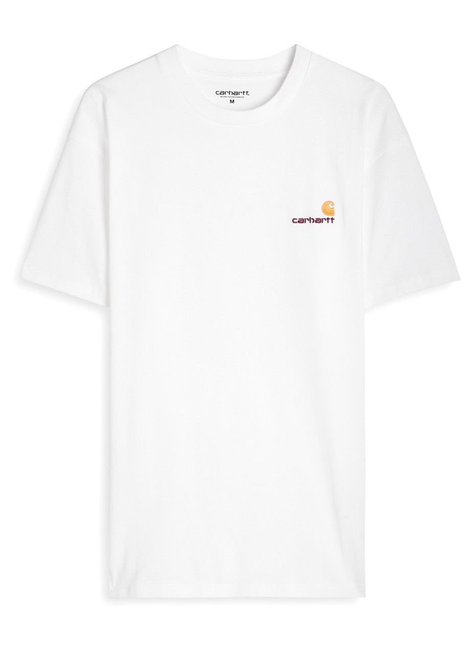 Carhartt Wip American Script Logo-embroidered Cotton T-shirt - 1
