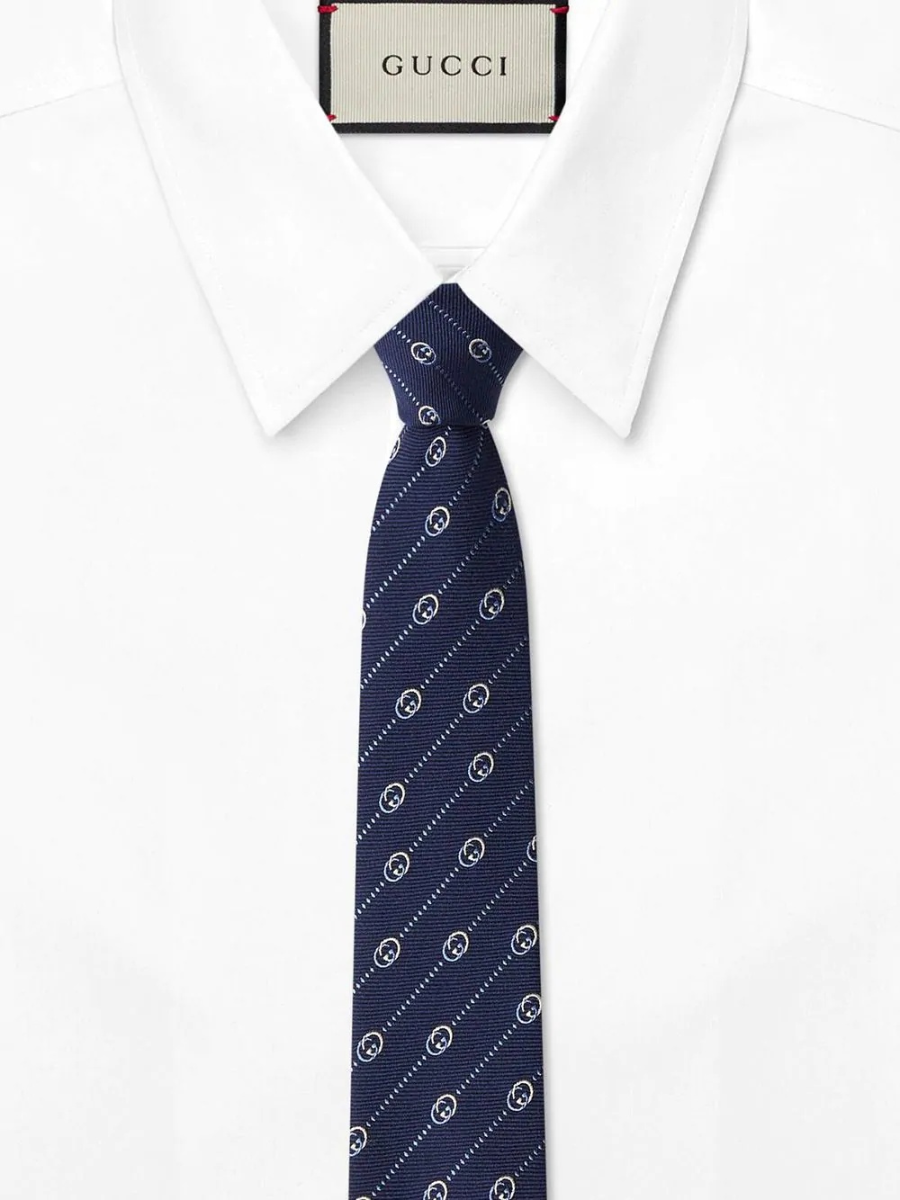 GG pattern tie - 3