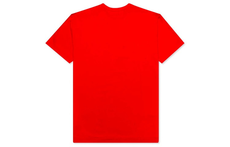 Comme des Garçons PLAY COMME des GARCONS PLAY Kawakubo Rei Love Short Sleeve Red AZ-T226-051-5 outlook