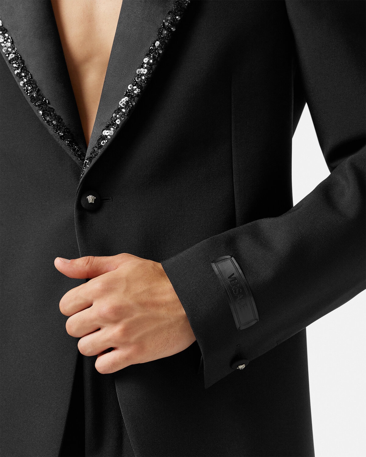 Embellished Single-Breasted Blazer - 3