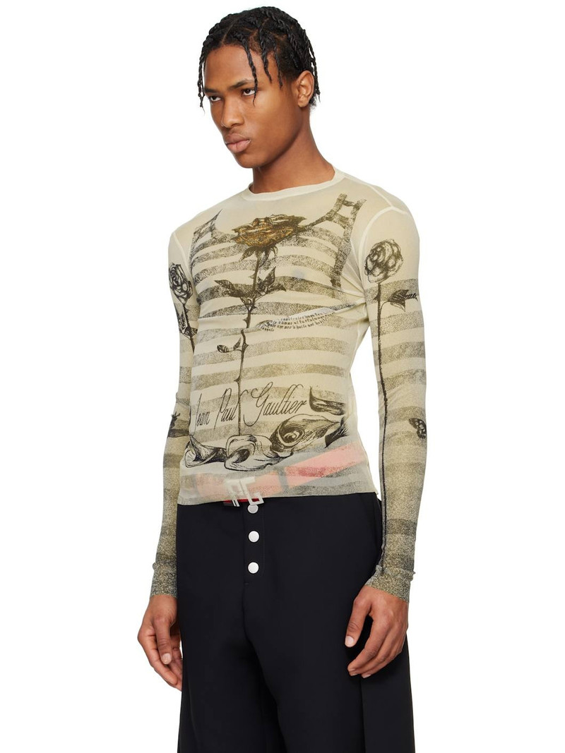 Jean Paul Gaultier 인쇄된 티셔츠 outlook