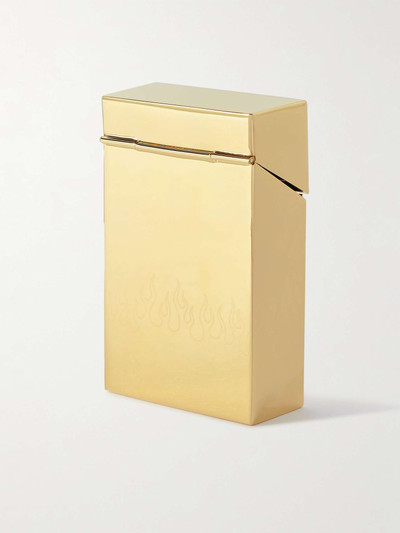 VETEMENTS Engraved Gold-Tone Case outlook