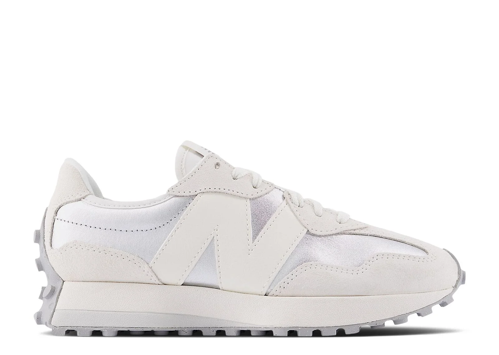 NEW BALANCE WMNS 327 'SILVER METALLIC SEA SALT' - 1