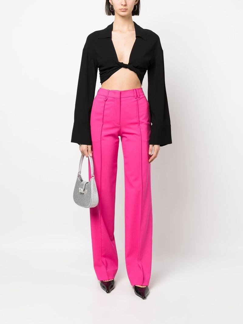 Blumarine twist-detail cropped top outlook