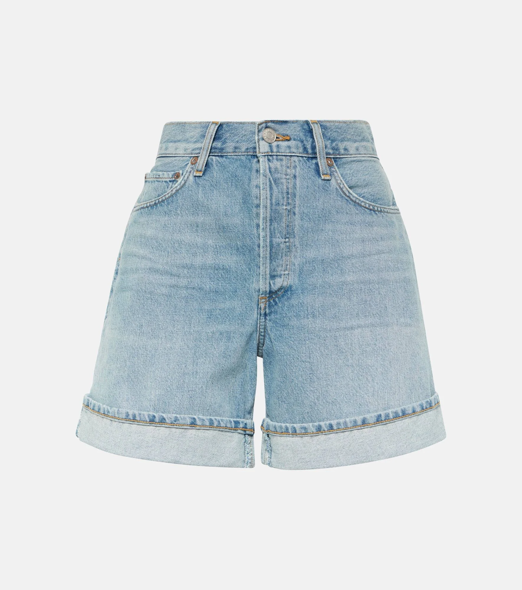 Dame high-rise denim shorts - 1