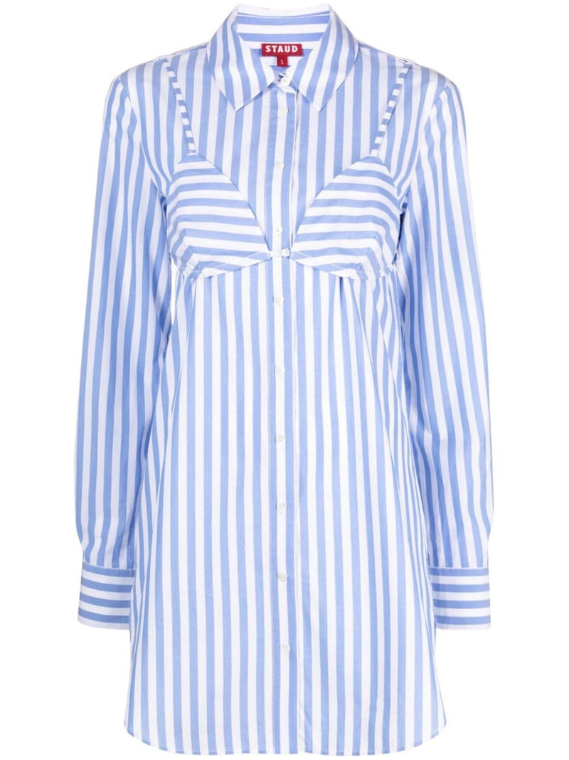 Alita 스트립 Poplin 셔츠dress 1