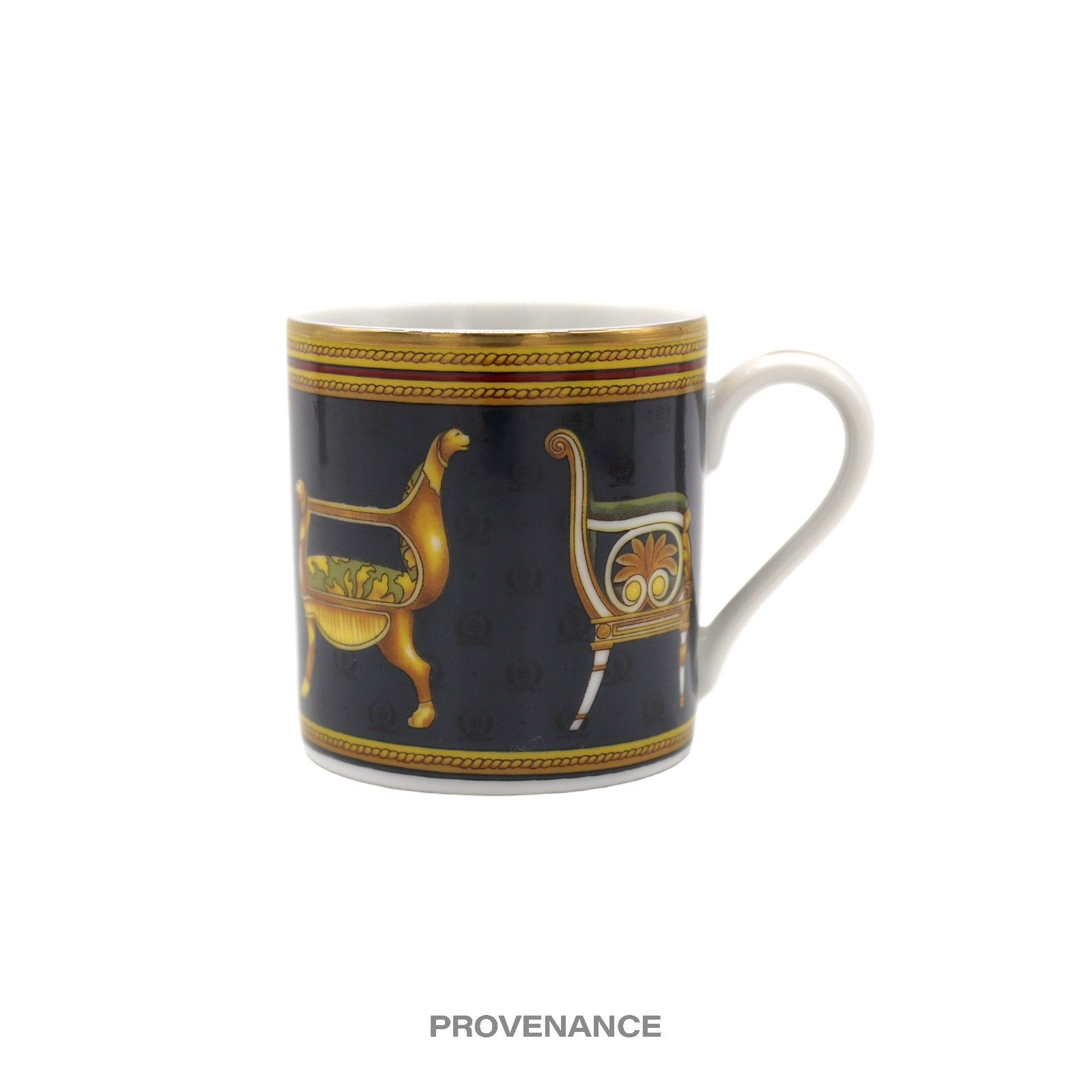 Gucci Porcellana Chairs Espresso Cup - Black/Gold - 3