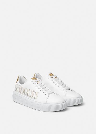 VERSACE Versace Goddess Greca Sneakers outlook