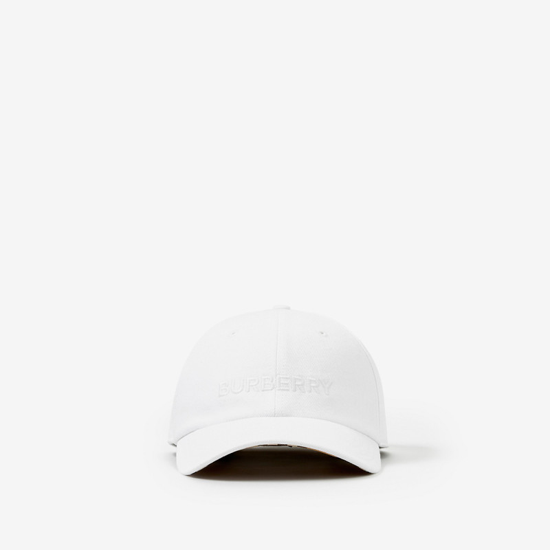 Embroidered Logo Denim Baseball Cap 1