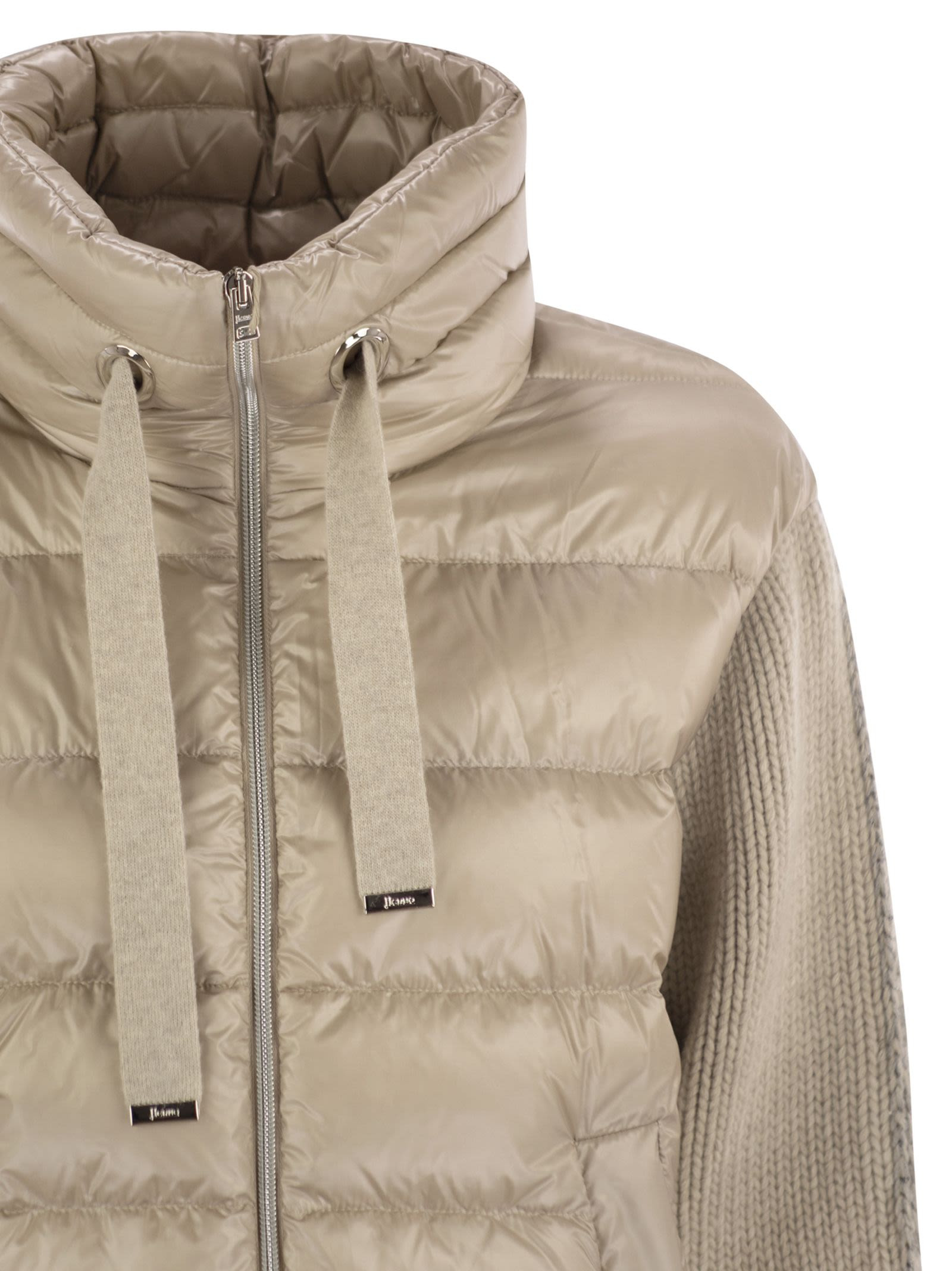 Herno Women Resort Jacket In Ultralight Nylon And Mesh - 4