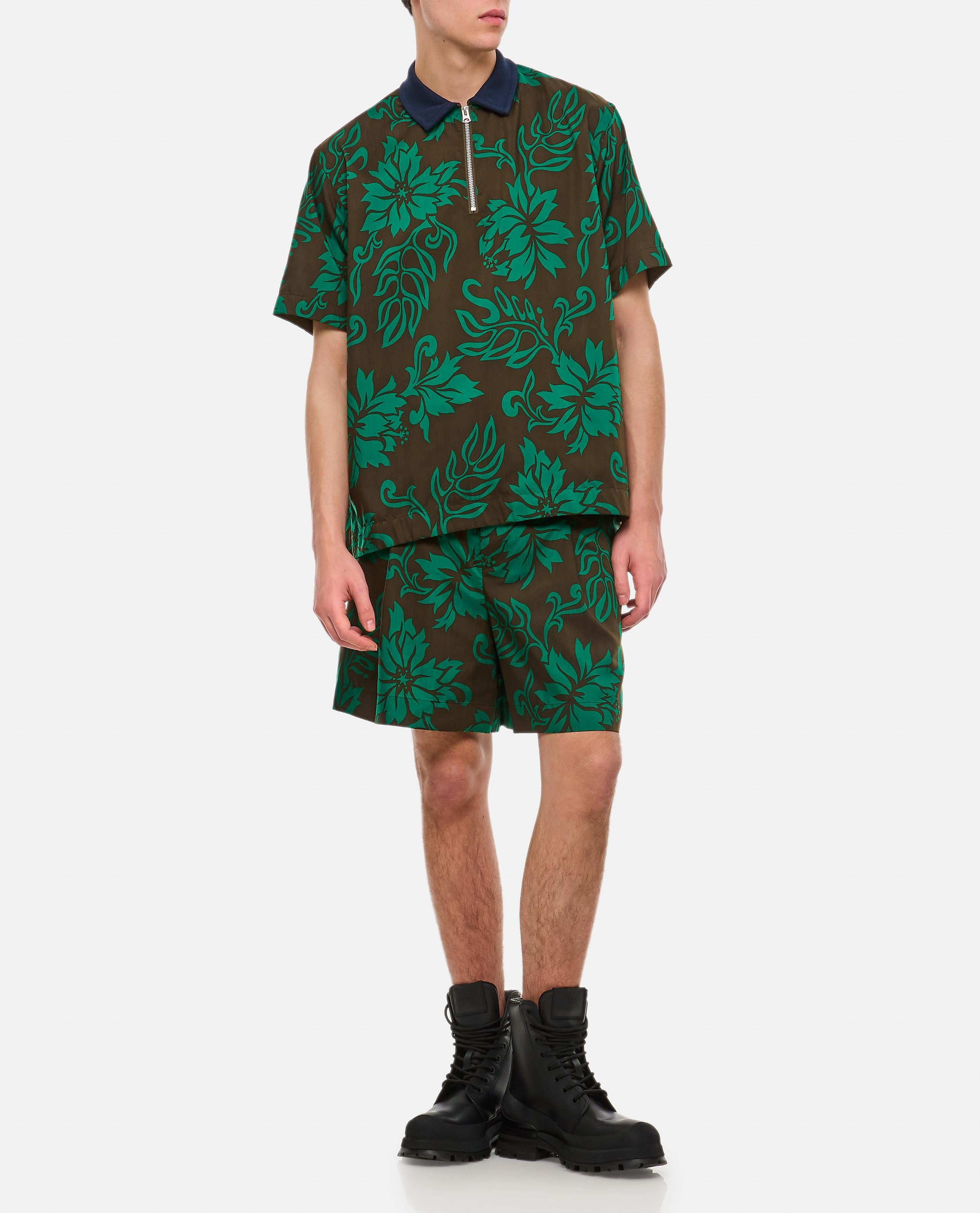 FLORAL PRINT POLO - 2