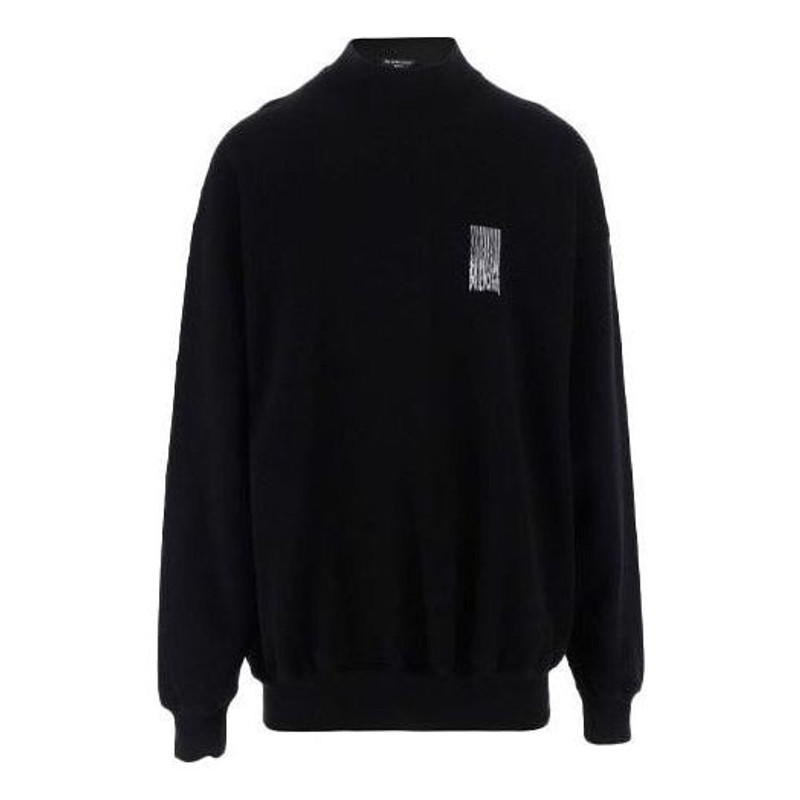Balenciaga 바코드 Crewneck 스웨터 '블랙'652981TKVE61070 - 1