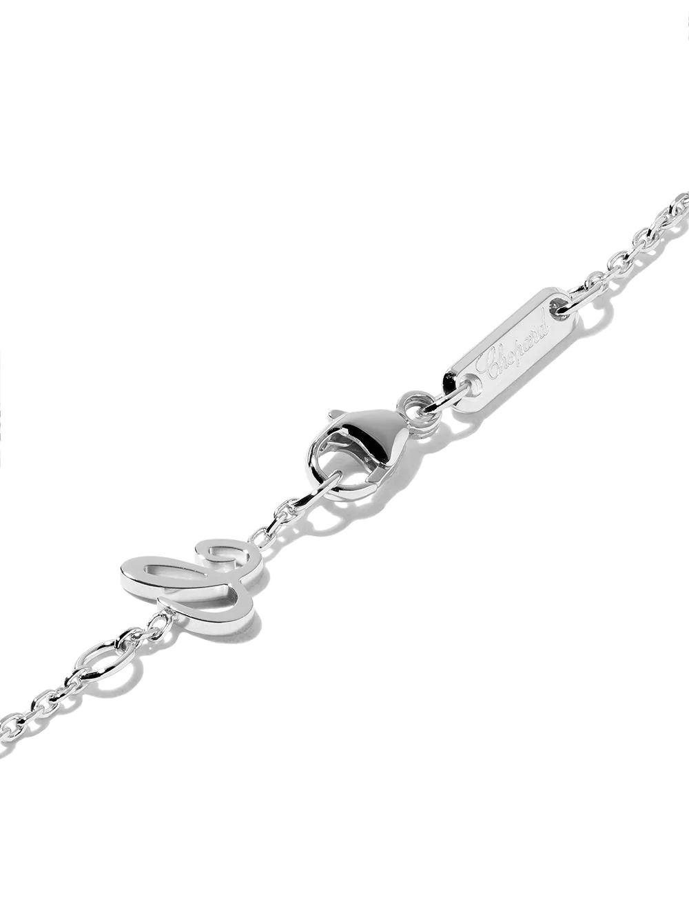 18kt white gold Happy Diamonds Icons bracelet - 4