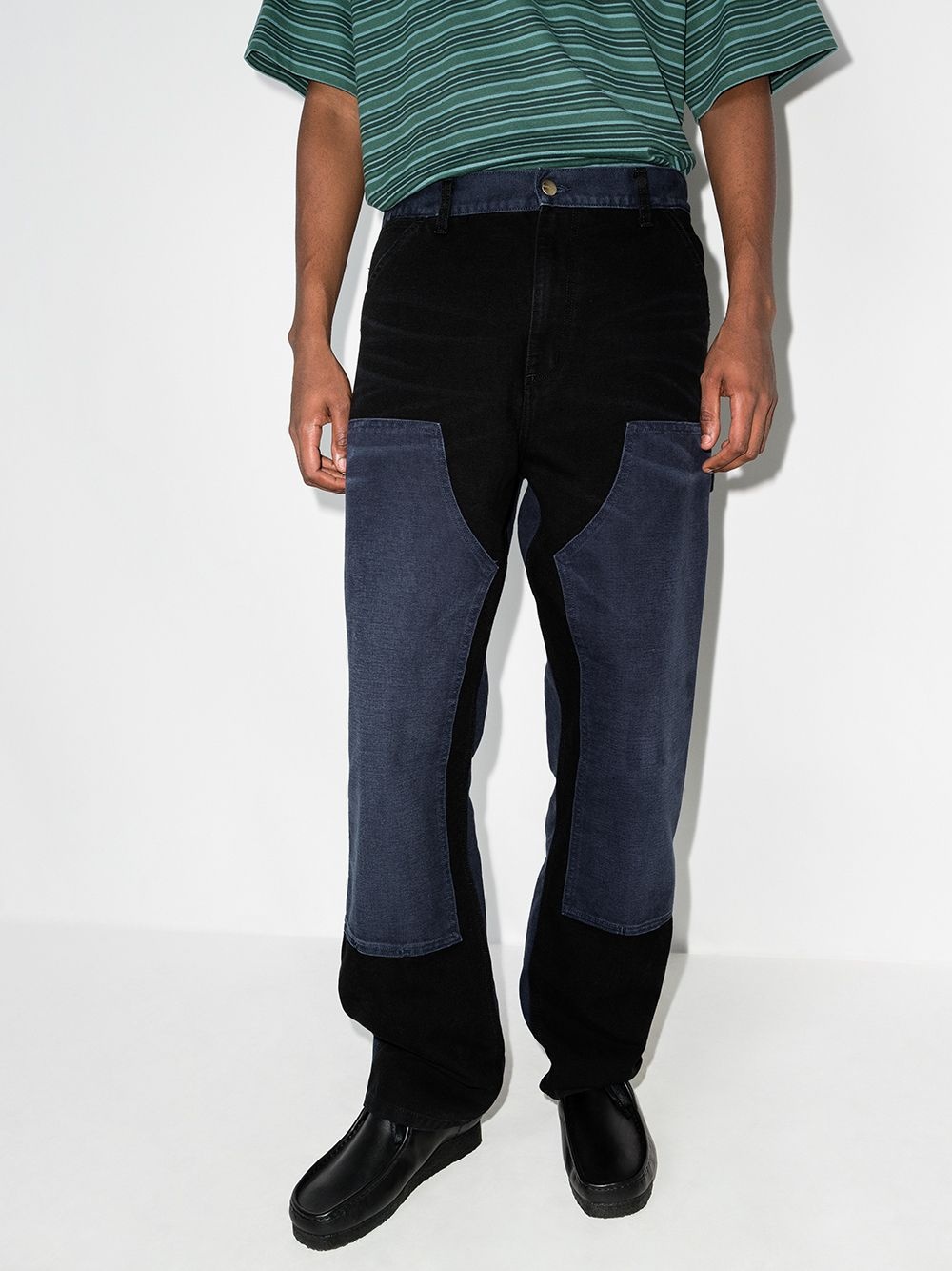 Double Knee panelled trousers - 2