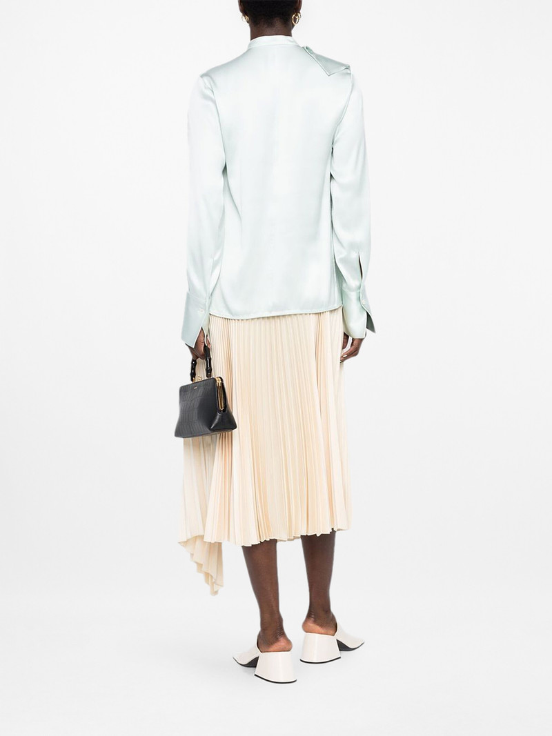 asymmetric silk blouse 4