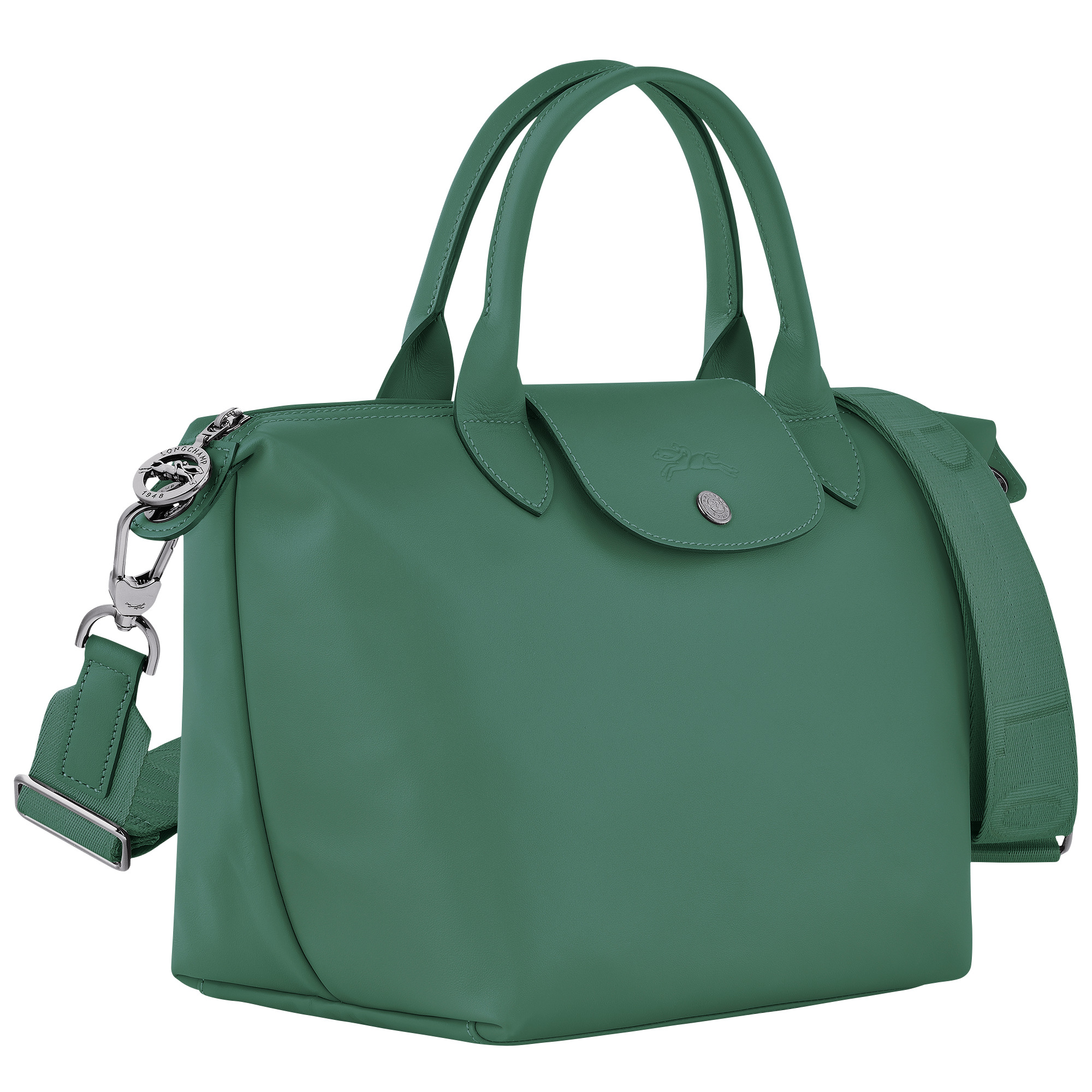 Le Pliage Xtra S Handbag Sage - Leather - 2