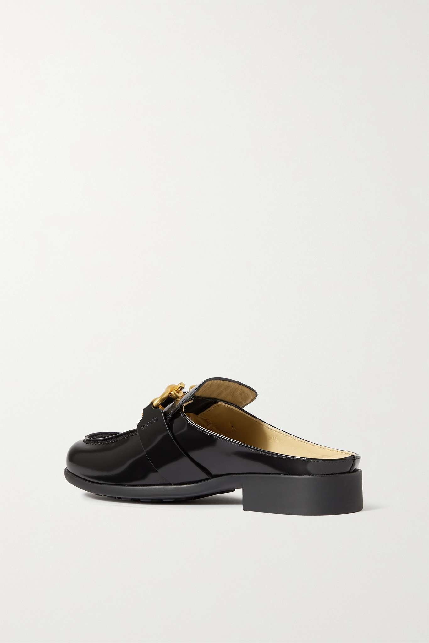 Bottega Veneta Monsieur Mocassin glossed-leather loafers