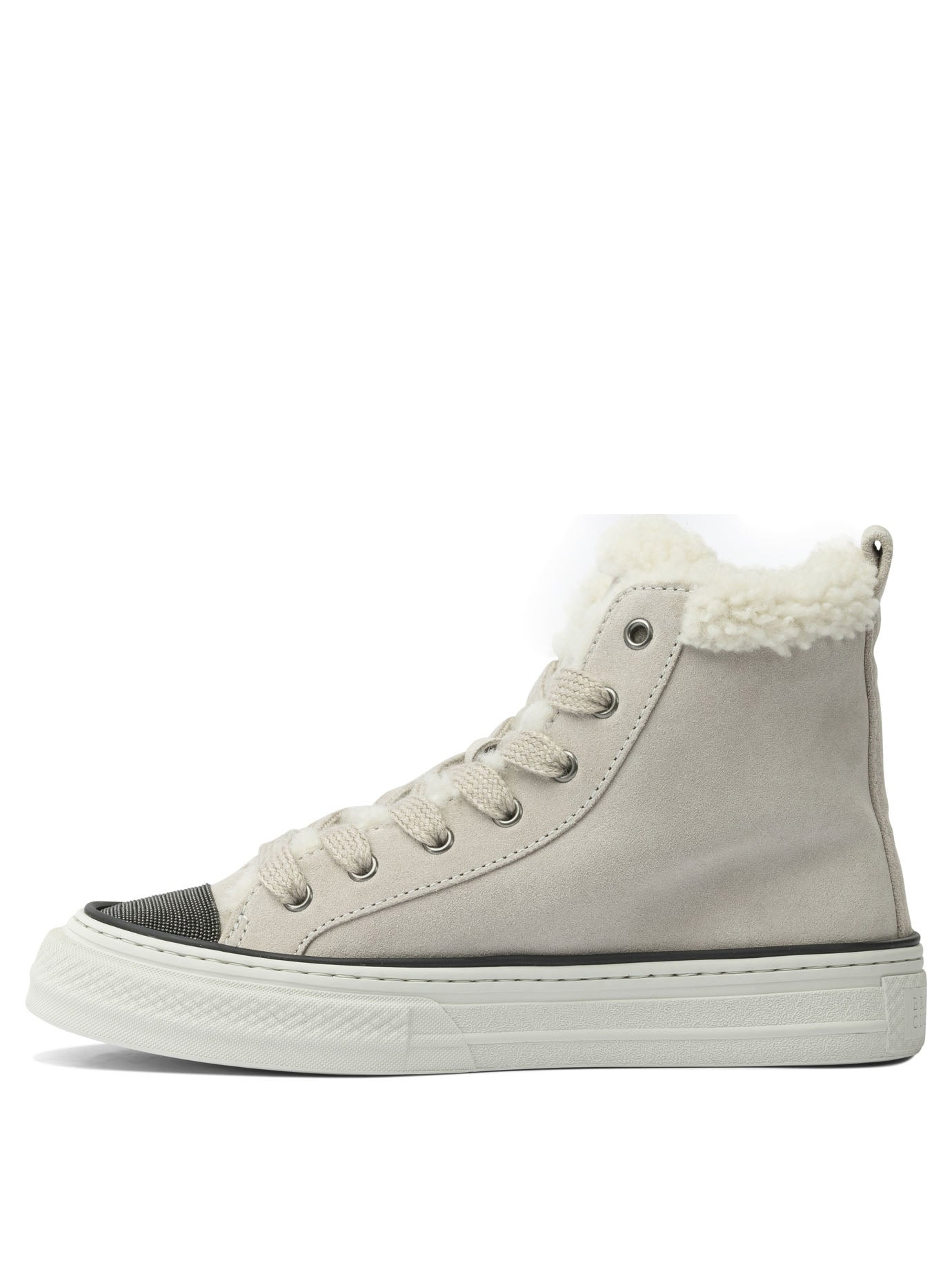 Brunello Cucinelli Women Sneaker With Monile Detail - 3